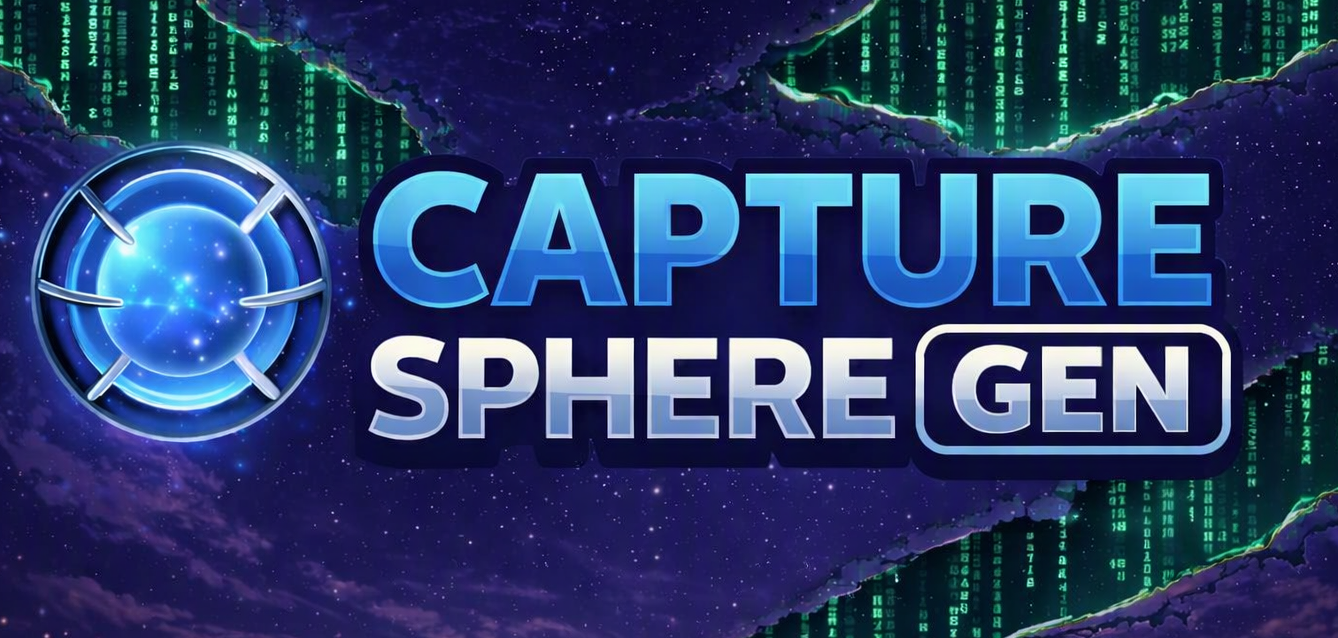 capturespheregen project banner artwork